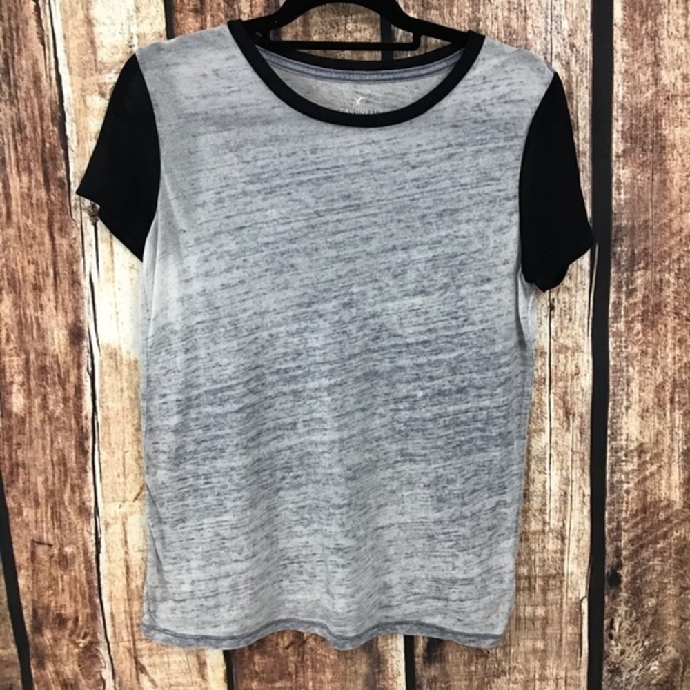 👗American Eagle Favorite Tee Burnout Tee Med
